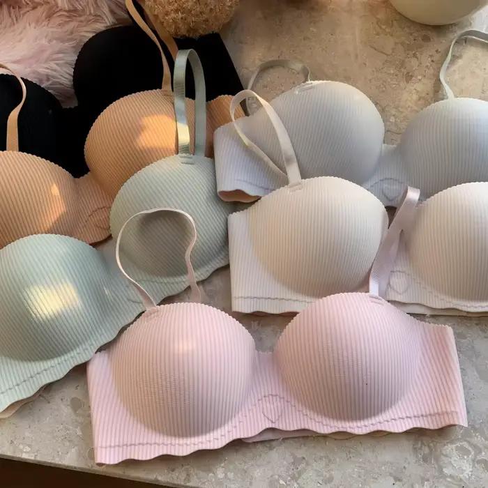 Bezšvový sexy push-up podprsenka pre ženy