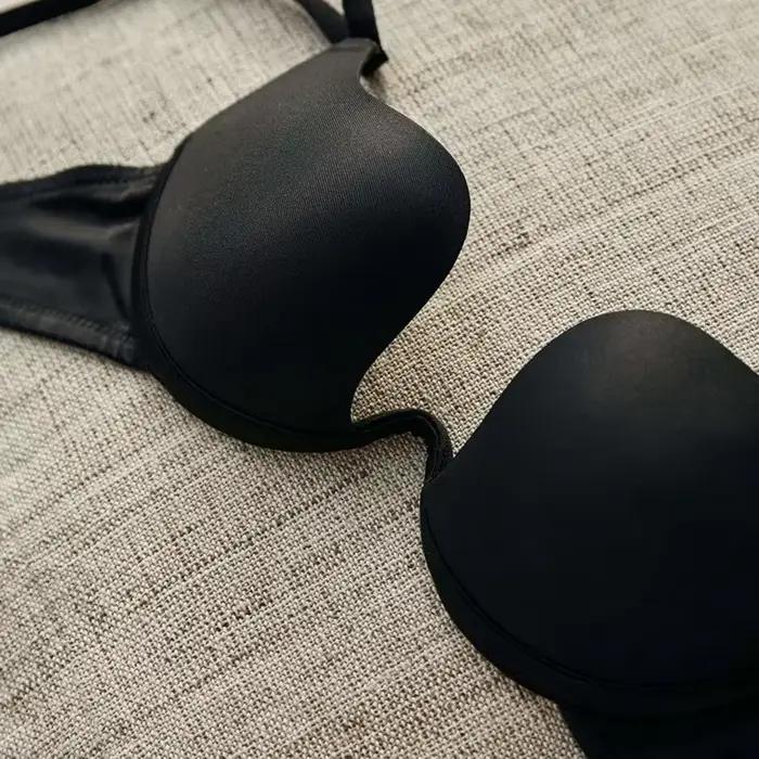 Push-up podprsenka s otvoreným chrbtom pre ženy