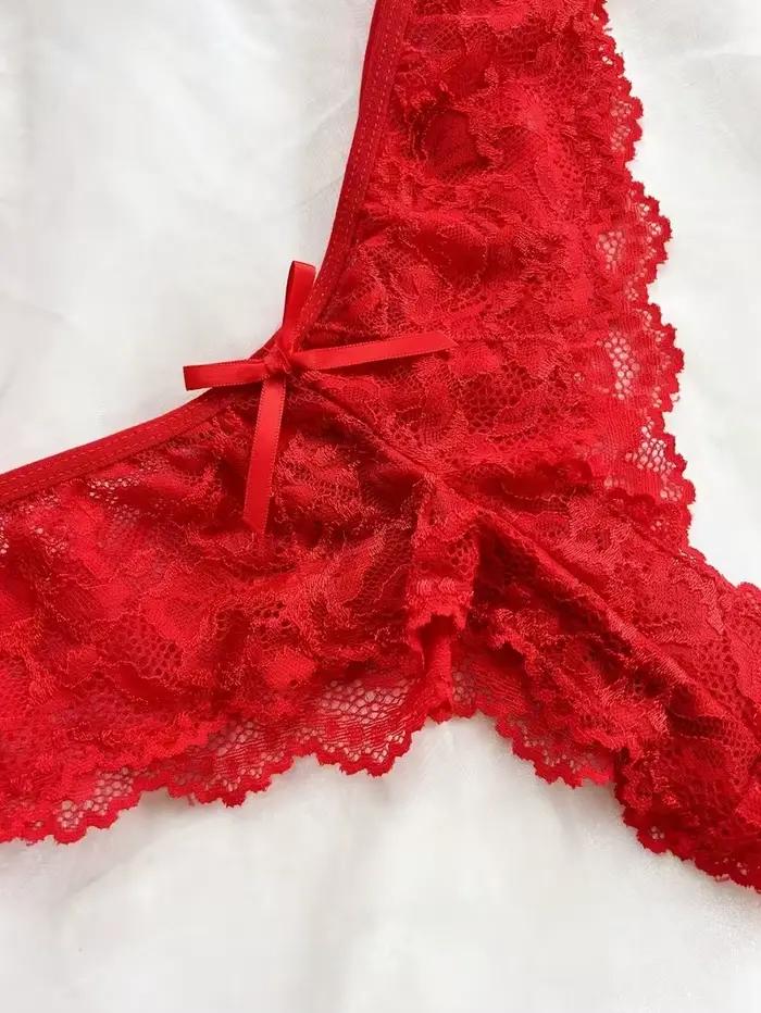 Nový sexy červený set spodnej bielizne 2026 pre ženy
