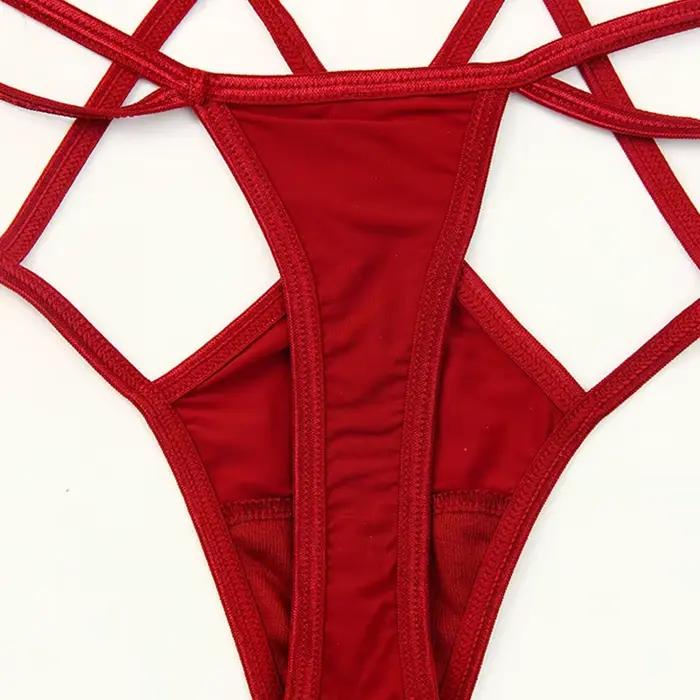 Sexy femme lingerie sexy dentelle string femmes dentelle taille basse culotte sexy sous-vêtements transparents dames slips Lingere culotte Underw