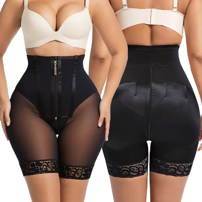 Vysoký pás štíhlosti nohavičky Shapewear kolumbijské opasky telo Shaper žena reduktor Korzet brucho kontrola Šortky