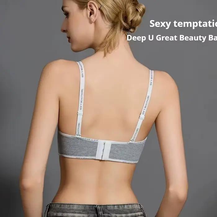 FINETOO femmes sous-vêtements petite poitrine Sexy Push Up Lingerie soutien-gorge sans couture pour les femmes confortable tous les jours soutien-gorge épais Bralette 32-38AB