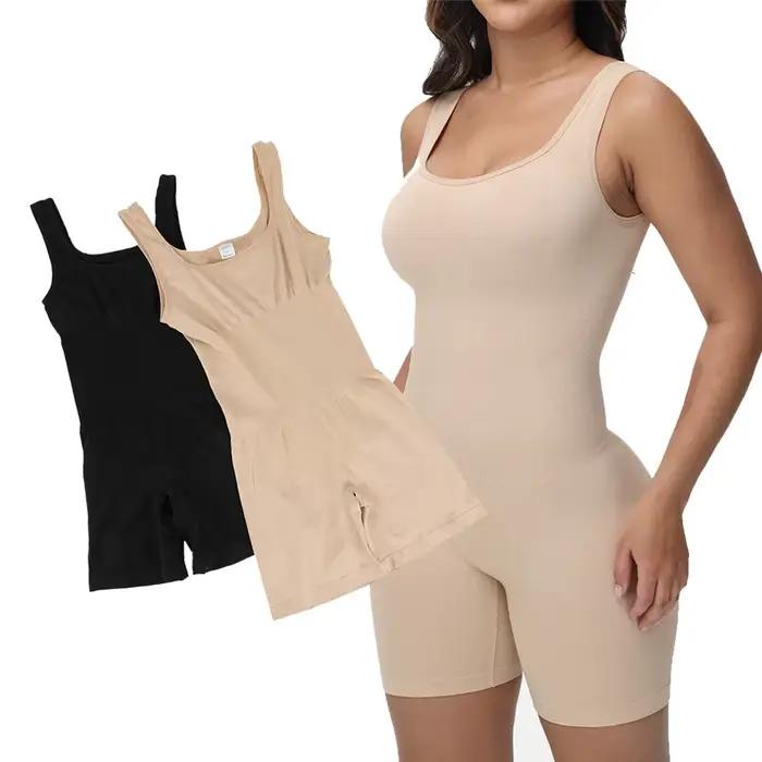 Tenue de compression intégrale pour femme, corset de batterie, sous-vêtement amincissant