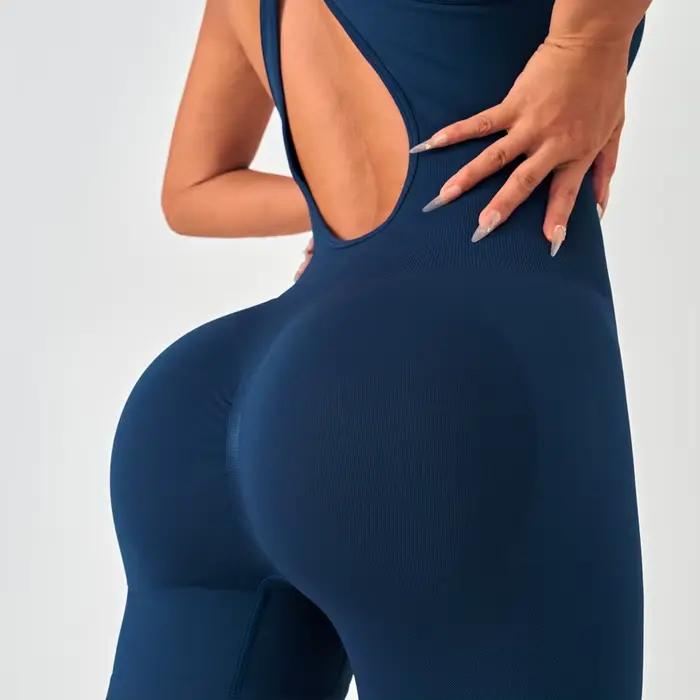 Body d'été vêtements de sport femme gymnastique body Sexy pour Fitness fête Shorts combinaisons salopette femmes Yoga Combi-pantalon barboteuses