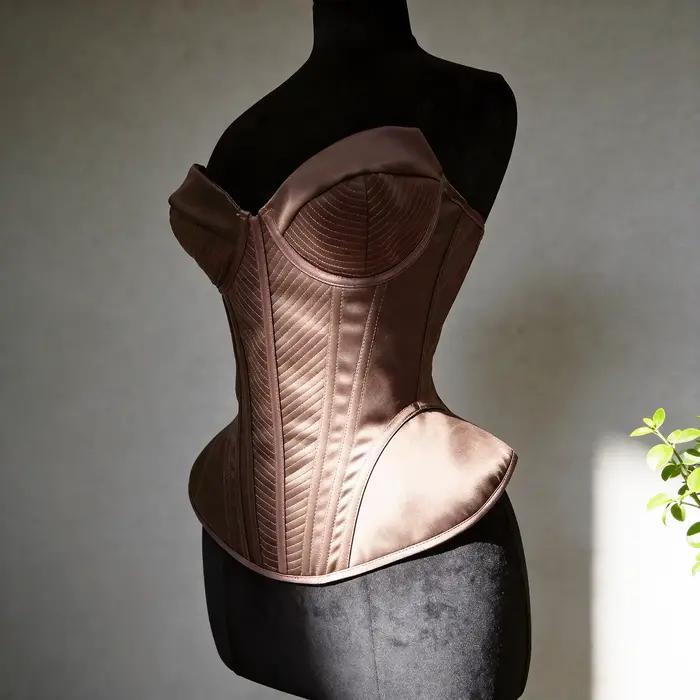 Dámsky fantazijný korzet bustier so vstavanou podprsenkou