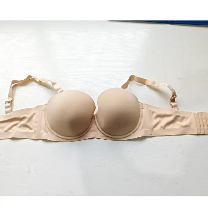 Soutien-gorge push-up avec bretelles amovibles pour femmes grandes tailles complet couverture confortable occasions spéciales