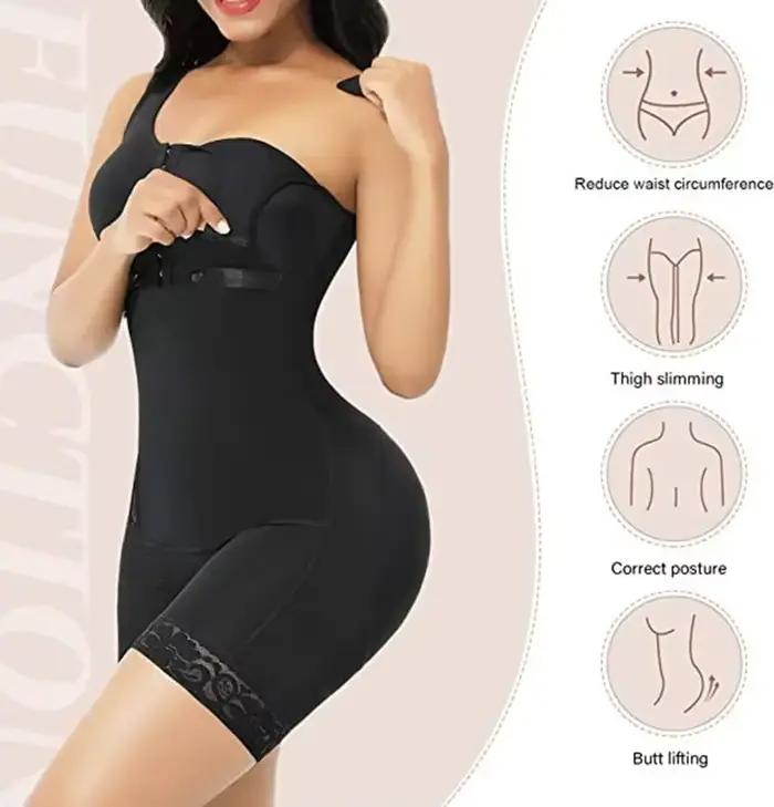AfruliA corps complet Shapers Fajas Colombianas ceintures Body Corset post-partum ceinture sous-vêtements amincissants taille formateur Shapewear