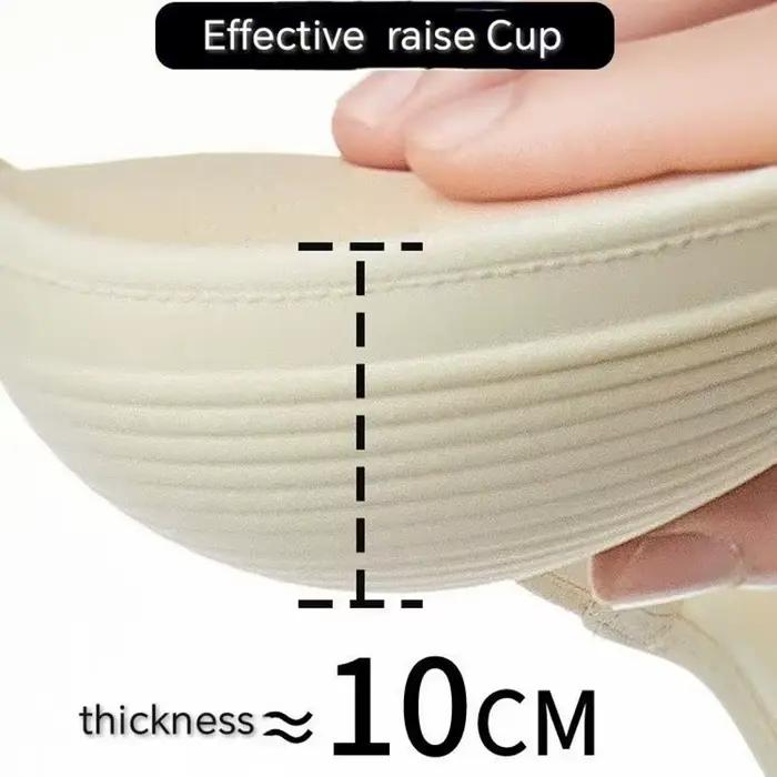 (Soutiens-gorge pour petits seins et pechos plats) Lingerie Ultra-épaisse de 10cm pour femmes sans couture Push Up petit soutien-gorge réglable pour soulever les seins