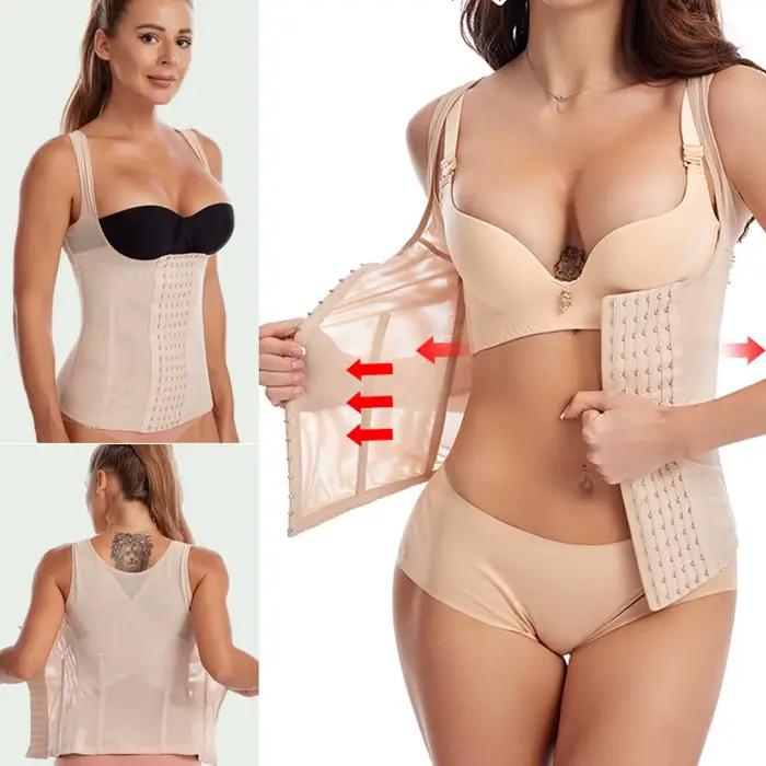 Haut de contrôle de l'abdomen pour femmes, gilet façonnant le corps à haute Compression, taille Pluse