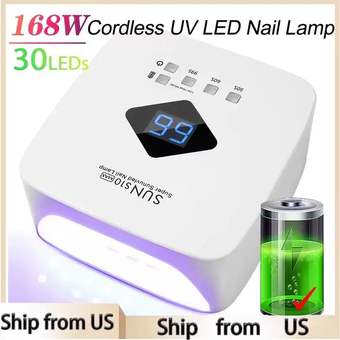 UV LED nechtová lampa 168W