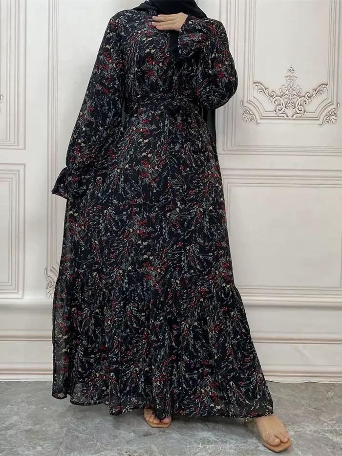 Dlhá abaya šaty hidžáb pre ženy