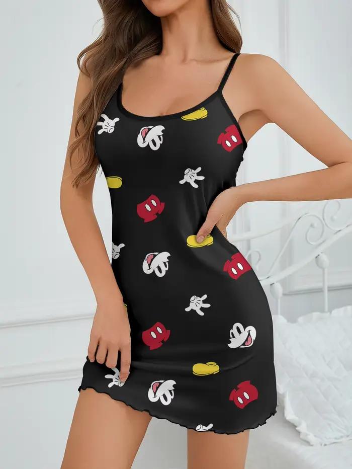 Dámska nočná košeľa s motívom Disney Mickey