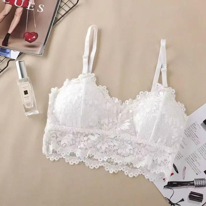 Soutien-gorge ultra-mince sans couture en coton tricoté pour femmes, tasse pleine, bretelles ajustables, confort invisible et silhouette sublimée