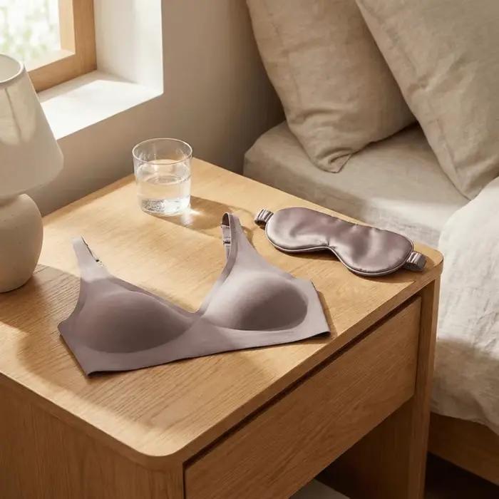 Soutien-gorge léopard sans couture ajusté en polyester pour femmes et jeunes filles avec décolleté en V profond et dos élégant