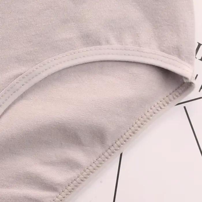 Culottes en coton pour femmes, sous-vêtements confortables, taille moyenne, Lingerie respirante, 10 couleurs, 3 pièces/ensemble