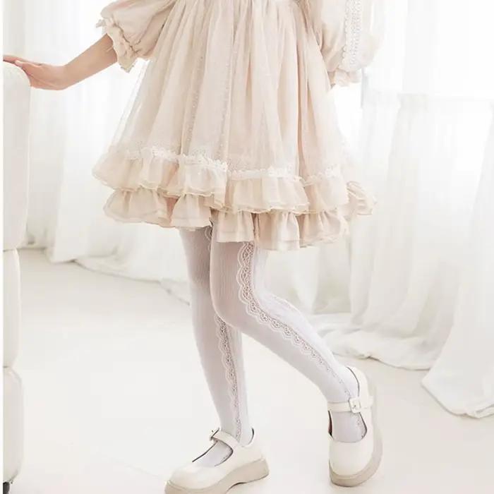 Collants en Maille artificiel astique pour Fille, en Nylon, à la Mode, Cadeau, Nouvelle Collection