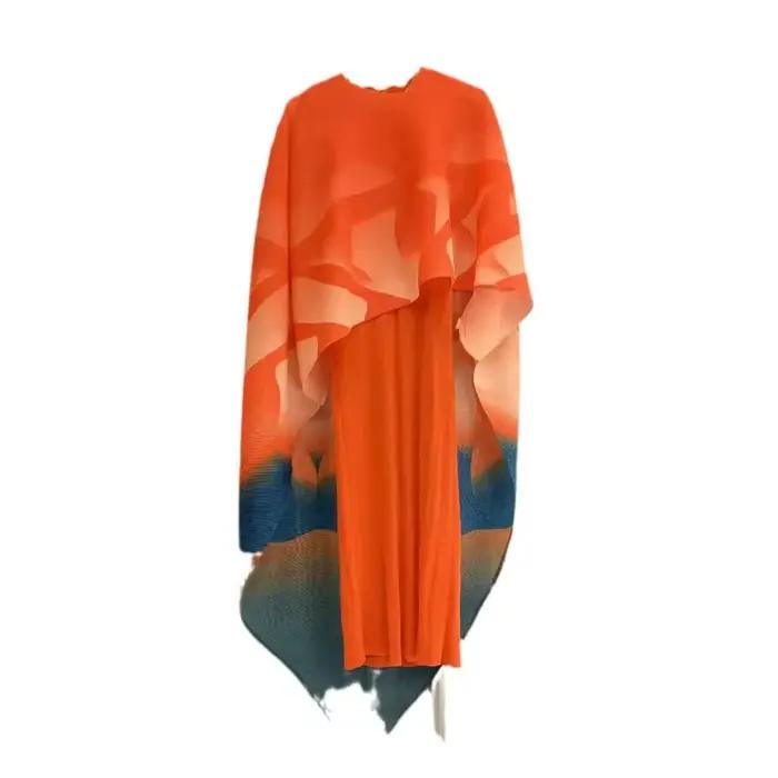 Ata Yake - Dlhá elegantná skladaná sukňa pre ženy