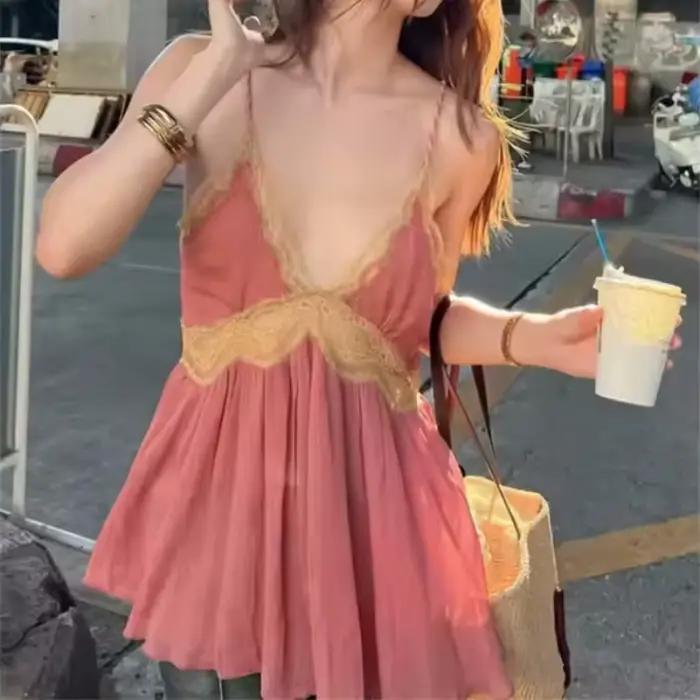 Nouveau haut de lingerie en dentelle tendance, décontracté et polyvalent, élégant et gracieux