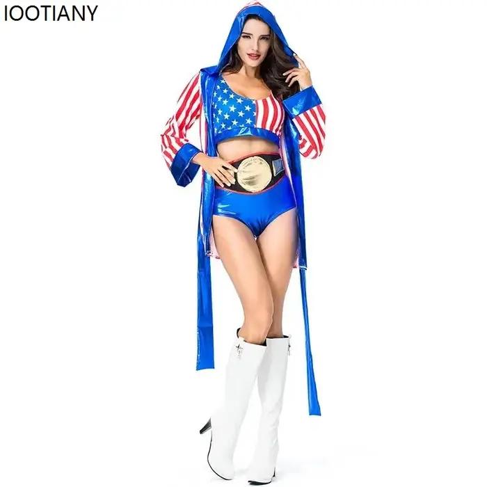 Dámsky boxerský cosplay kostým