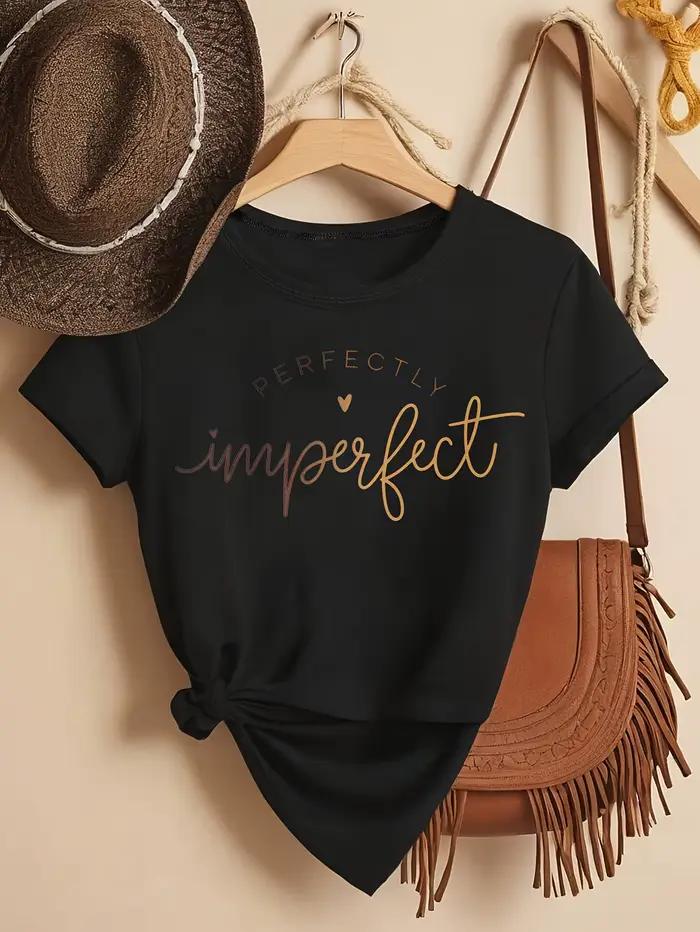 Dámske tričko „The Perfect Imperfection“ voľný strih