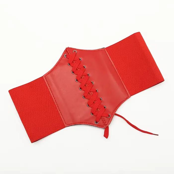 Corset gothique Sexy sous le buste pour femmes, haut façonnant la courbe, sangle de modelage, ceinture de taille amincissante, chaîne en dentelle, Bustiers