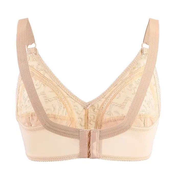 BCHRAYIUP Soutien-Gorge sans Armature Femme Dentelle Non rembourré Emboitant Grande Taille 90 95 100 105 110 115 120 125 130 135 140 A B C D E F G H