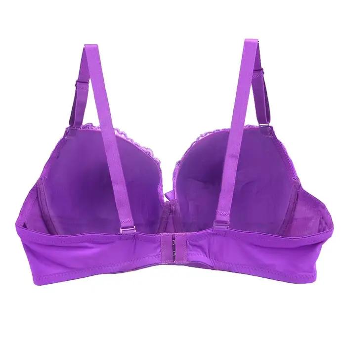 BCDE košíčky podprsenka Sexy čipka Masáž dámy Push Up kvety žena lingerie s kosticami ženy spodná bielizeň