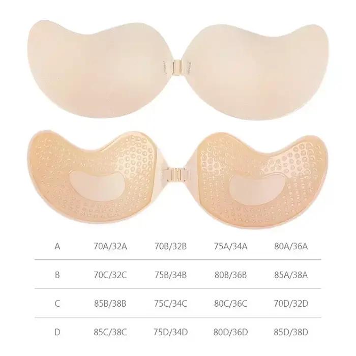 Neviditeľná push-up podprsenka pre ženy
