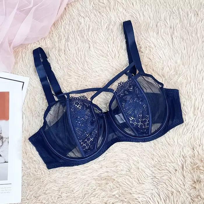 Soutien-gorge adhésif à bonnets couvrants grandes tailles pour femmes, en dentelle, noir, Bralette Femme