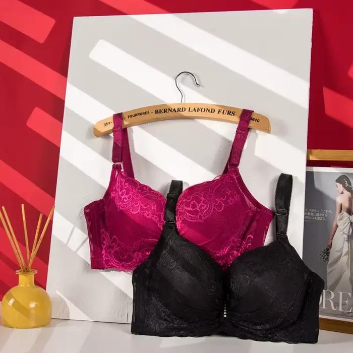 Sexi čipkovaná podprsenka pre ženy vo veľkých veľkostiach