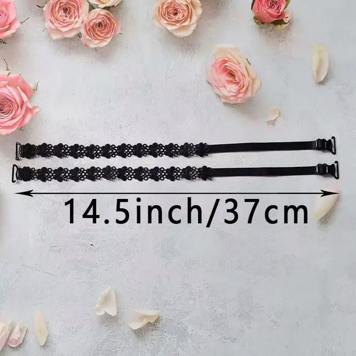 Bretelles de soutien-gorge élastiques pour femmes design simple à double ouverture élégance discrète confort quotidien occasions spéciales