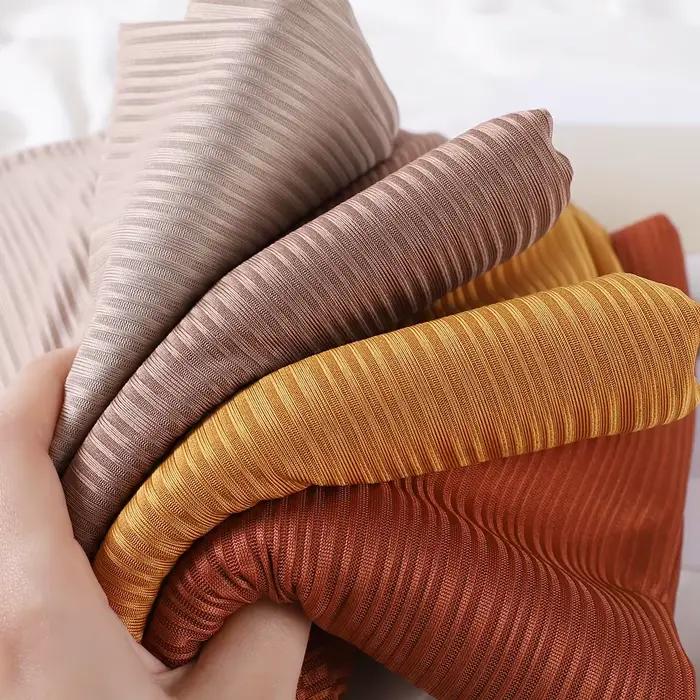 Hijab en jersey polyester décontracté pour femmes, hijab islamique élégant pour toutes les saisons et occasions