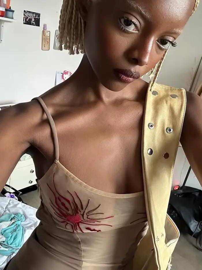 Nibber Voir à travers les femmes Camisole Sun Print Y2K Mode d'été Col bas Coquette Midnight Party Club Wild Basic Street Slim Tees