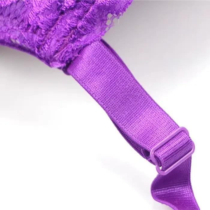 BCDE košíčky podprsenka Sexy čipka Masáž dámy Push Up kvety žena lingerie s kosticami ženy spodná bielizeň