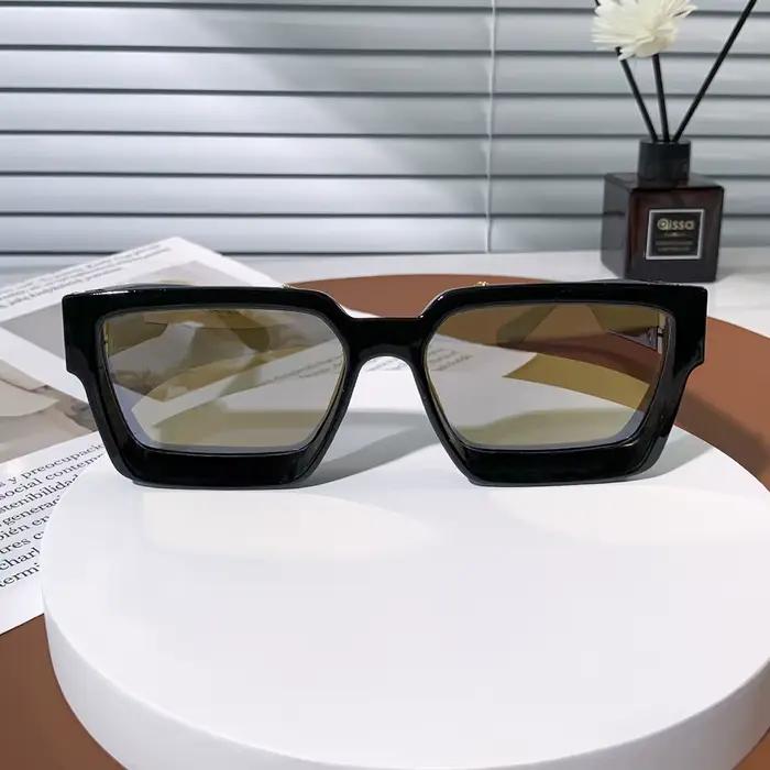 Ruiao Retro Black Millionaire Shades 2026 Luxusné slnečné okuliare pre mužov