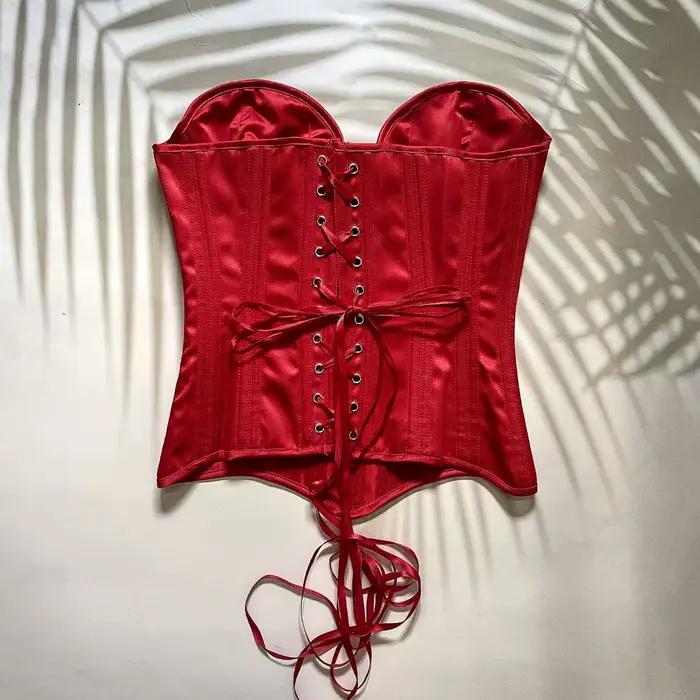 Korzátový bustier s košíčkami pre ženy