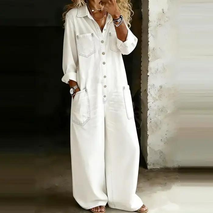 Combinaison polyester vintage Sumi Lavi ample et élégante pour femmes junior occasions spéciales et tous les jours