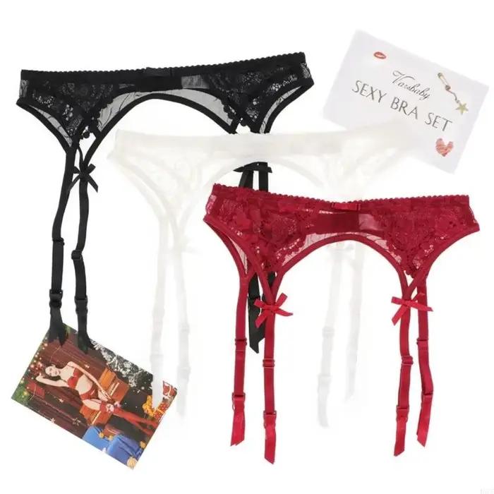 Ceintures jarreter sexy pour bas pour femmes / lingerie