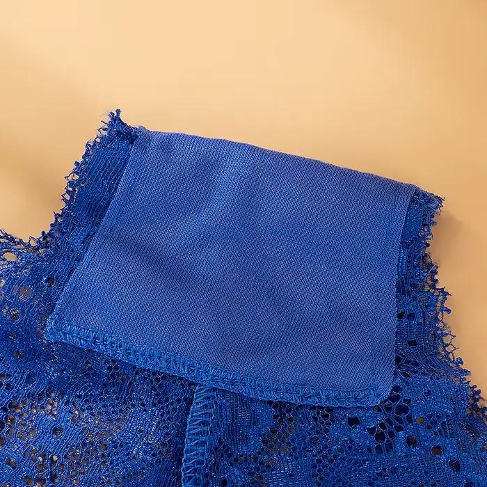 Culotte Sexy en dentelle pour femmes, taille basse, couleur unie, sous-vêtements féminins, ajouré croisé, Lingerie intime sans couture