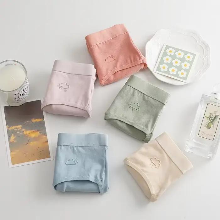 Culotte en Coton Solide Sans Couture pour Adolescente, Sous-Vêtement pour Femme de 8 à 16 Ans, Livraison Gratuite, 03/Shorts