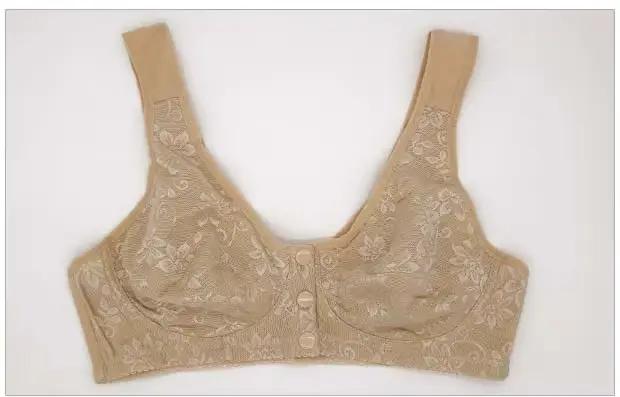 Podprsenka bez kostic Khaki BHS 75-100 pre ženy