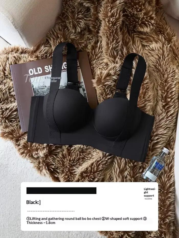Soutien-gorge sans couture pour femmes à petite poitrine, effet push-up, rehausse et fait apparaître une poitrine plus volumineuse, rassemble les seins latéraux, sculptant, sans armatures