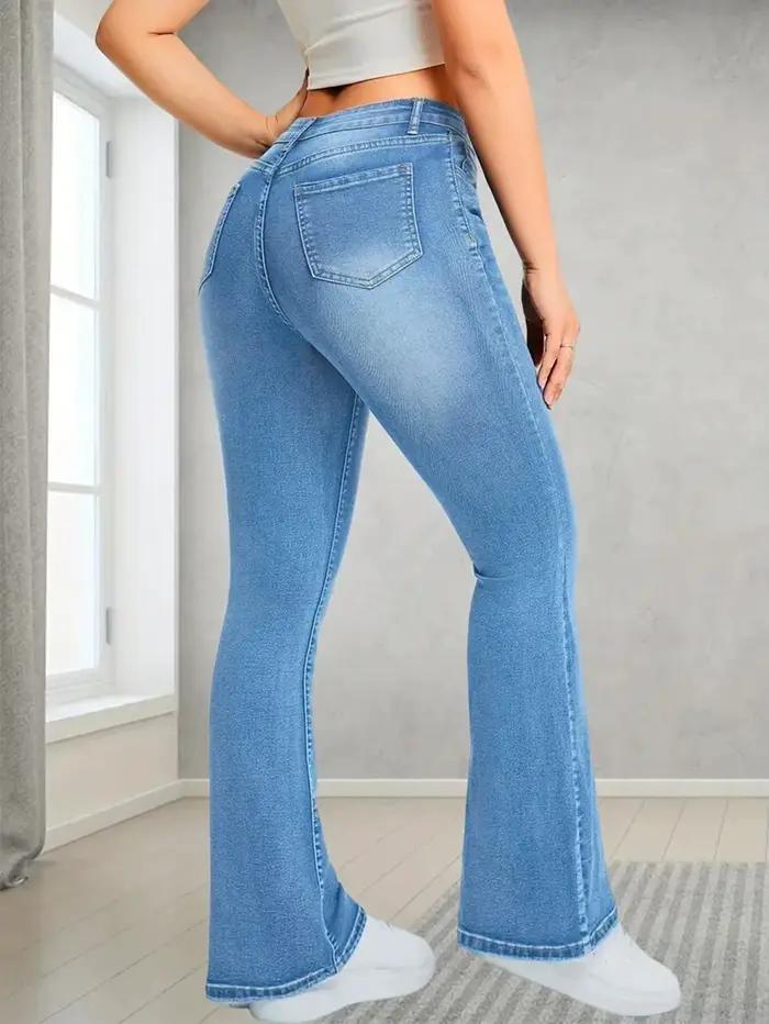 Dámske nohavice ležérne streetwear s vysokým pásom