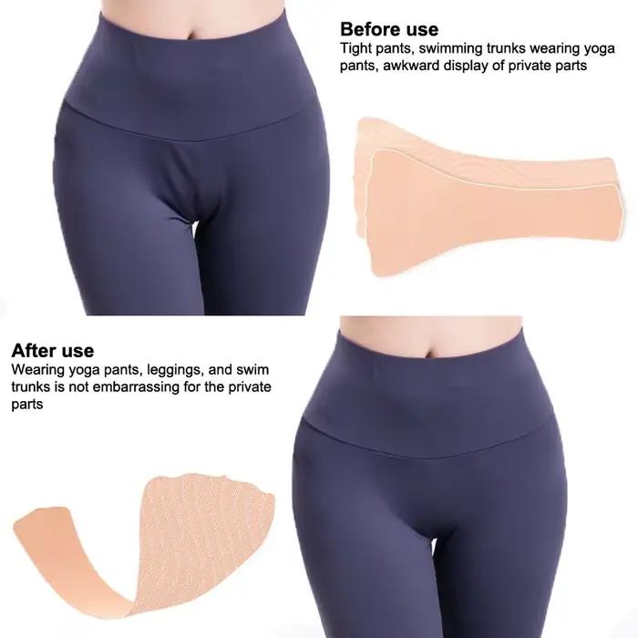 NOUVEAU Correcteur de Camel Toe Réutilisable Invisible Adhésif Sans Trace pour Femmes Leggings Maillots de Bain Vêtements de Sport Coussinet de Couverture Imperméable