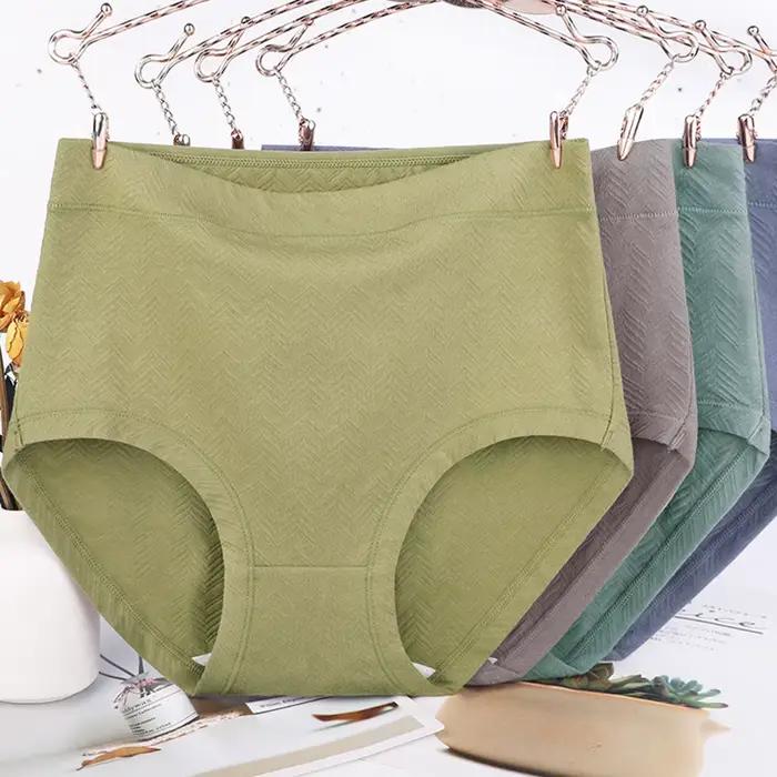 Culotte femme grande taille sous-vêtements taille haute Lingerie confortable respirant slips offre spéciale culotte XL 2XL 3XL 4XL 5XL 6XL