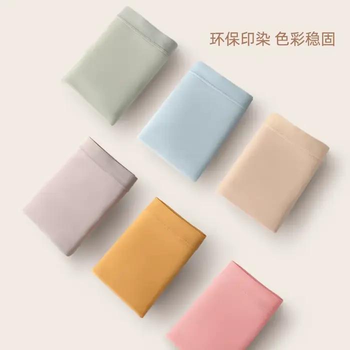 4 pièces/ensemble Modal taille haute culottes pour femmes respirant femme fille slips confortable doux respirant élastique sous-vêtements