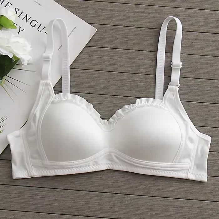 Lingerie douce pour femmes, petits seins mignons, soutien-gorge fin en dentelle pour étudiante et fille