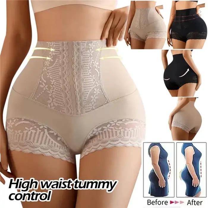 Bezšvové dámske nohavičky typu boyshort s vysokým pásom