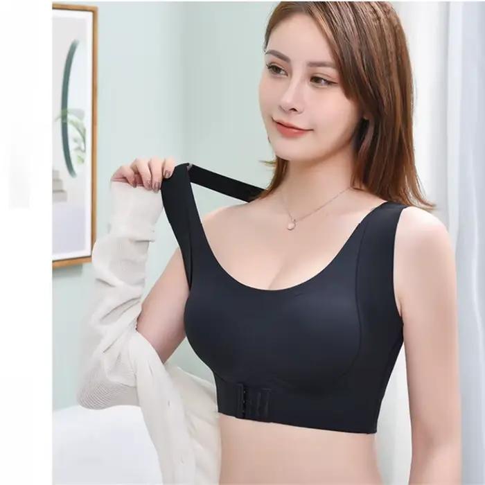 Soutien-gorge correcteur de Posture pour femmes, Push Up sans couture, antichoc, soutien de sport, gilet de Fitness, sous-vêtements, Corset, Bralette arrière
