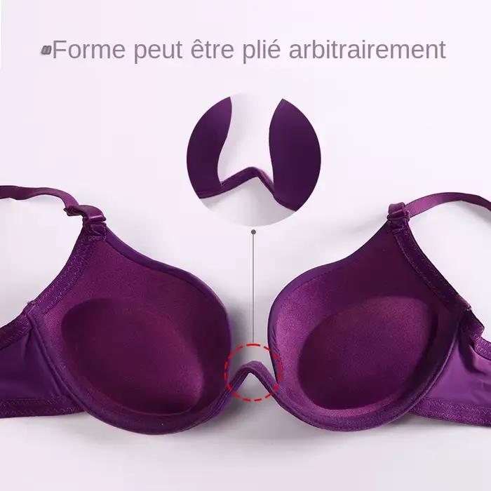 ECMLN-Soutien-gorge push-up dos nu en U pour femme, lingerie sexy, sous-vêtements féminins, coupe basse profonde, bralette respirante